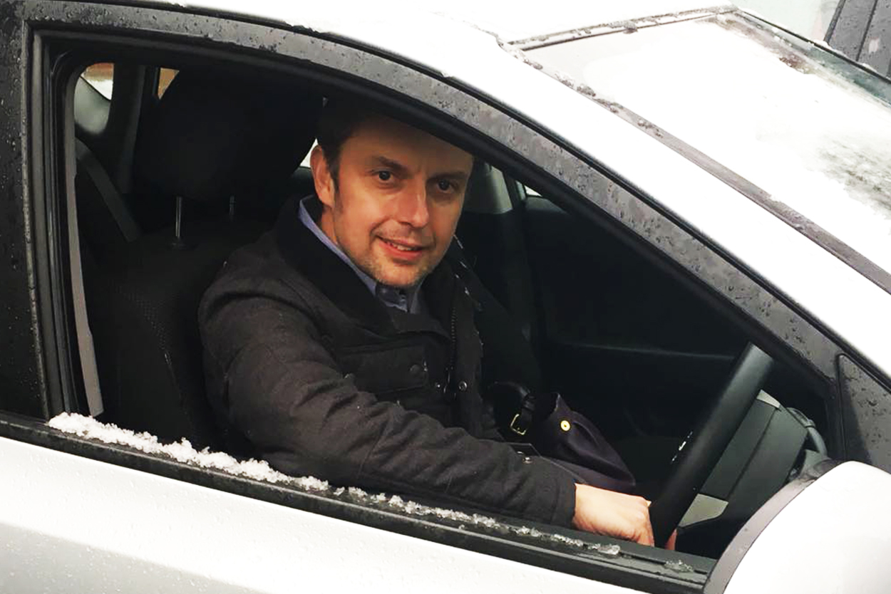 Stephen Knight in the driver’s seat of the instructor car seen through an open window Stephen Knight in the driver's seat of the instructor car seen through an open window. Our instructors have over 50 years' combined experience.